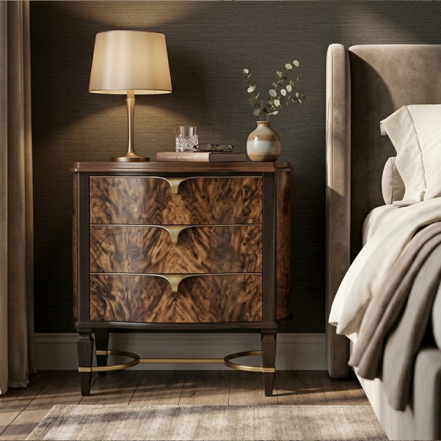 EKAR Versailles Etagere Nightstand | French Classic Carved Wood Bedside Table,EKAR FURNITURE CO.,LTD,EKAR Versailles Etagere Nightstand | French Classic Carved Wood Bedside Table,foshan furniture factory,custom Furniture factory,china furniture factory