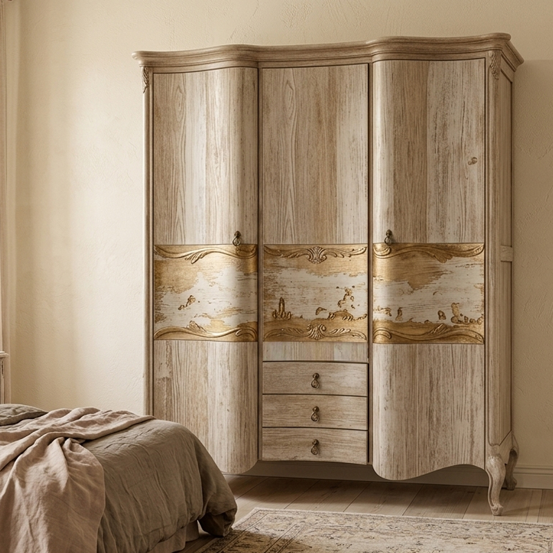 EKAR Chateau Grande Armoire | French Classic Wood Wardrobe for Master Bedroom,EKAR FURNITURE CO.,LTD,EKAR Chateau Grande Armoire | French Classic Wood Wardrobe for Master Bedroom,foshan furniture factory,custom Furniture factory,china furniture factory