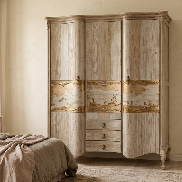 EKAR Chateau Grande Armoire | French Classic Wood Wardrobe for Master Bedroom,EKAR FURNITURE CO.,LTD,EKAR Chateau Grande Armoire | French Classic Wood Wardrobe for Master Bedroom,foshan furniture factory,custom Furniture factory,china furniture factory