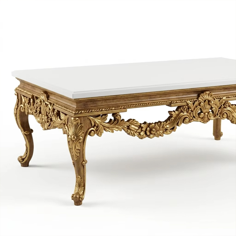 EKAR Lafayette Carved Marble Coffee Table | French Classic Center Table for Living Room,MY SHOP,EKAR Lafayette Carved Marble Coffee Table | French Classic Center Table for Living Room,foshan furniture factory,custom Furniture factory,china furniture factory