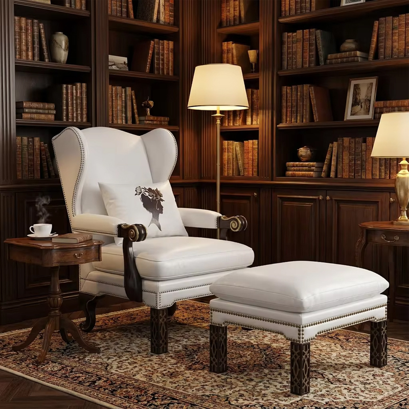EKAR Chateau Lafite Lounge Chair &amp; Ottoman | French Classic Tufted Velvet Set,EKAR FURNITURE CO.,LTD,EKAR Chateau Lafite Lounge Chair &amp; Ottoman | French Classic Tufted Velvet Set,foshan furniture factory,custom Furniture factory,china furniture factory