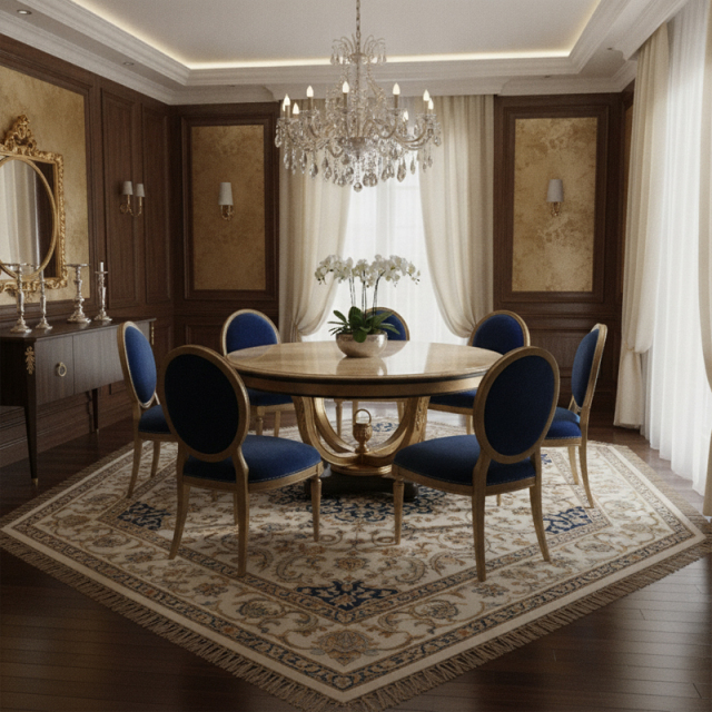 EKAR Chateau de Rive Dining Table | French Classic Solid Wood Carved Table,EKAR FURNITURE CO.,LTD,EKAR Chateau de Rive Dining Table | French Classic Solid Wood Carved Table,foshan furniture factory,custom Furniture factory,china furniture factory
