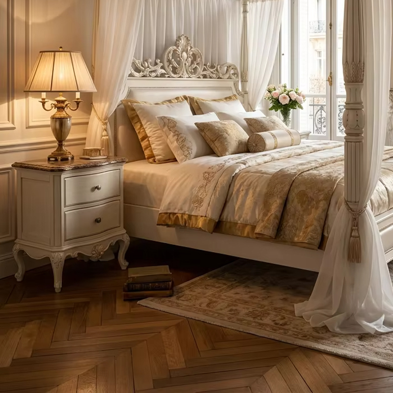 EKAR Marie Antoinette Accent Chest | French Classic Carved Wood Nightstand,EKAR FURNITURE CO.,LTD,EKAR Marie Antoinette Accent Chest | French Classic Carved Wood Nightstand,foshan furniture factory,custom Furniture factory,china furniture factory