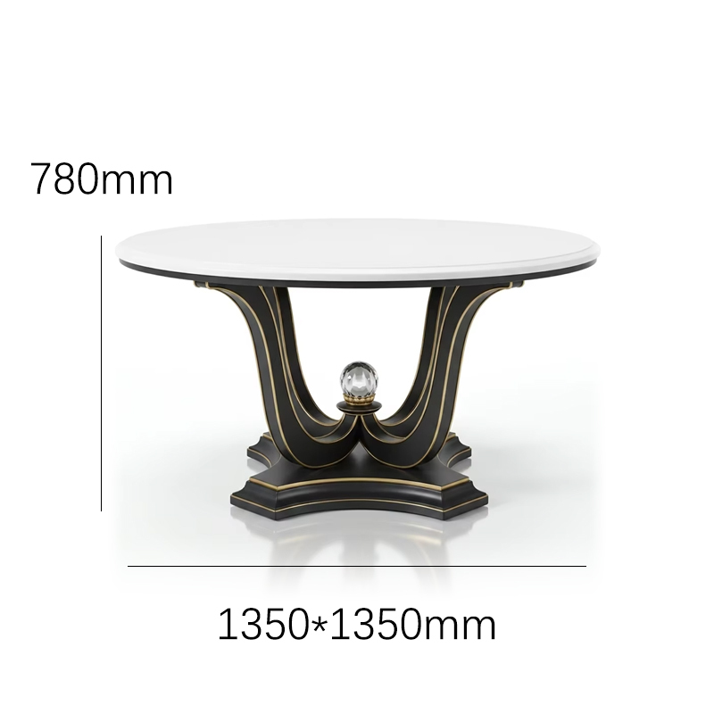 EKAR Elysee Royale Pedestal Dining Table | French Classic Carved Solid Wood,EKAR FURNITURE CO.,LTD,EKAR Elysee Royale Pedestal Dining Table | French Classic Carved Solid Wood,foshan furniture factory,custom Furniture factory,china furniture factory