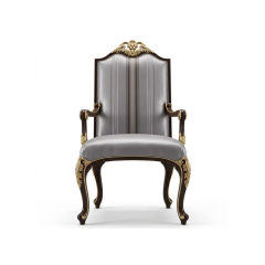 Grand Palais Luxury French Classical Dining Armchair | Gold Leaf Hand-Carved Furniture - EKAR,EKAR FURNITURE CO.,LTD,Grand Palais Luxury French Classical Dining Armchair | Gold Leaf Hand-Carved Furniture - EKAR,foshan furniture factory,custom Furniture factory,china furniture factory