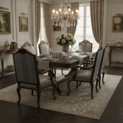 Grand Palais Luxury French Classical Dining Armchair | Gold Leaf Hand-Carved Furniture - EKAR,EKAR FURNITURE CO.,LTD,Grand Palais Luxury French Classical Dining Armchair | Gold Leaf Hand-Carved Furniture - EKAR,foshan furniture factory,custom Furniture factory,china furniture factory
