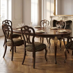 Marquise Regency Upholstered Dining Armchair | Luxury French Classical Hand-Carved Chair - EKAR,EKAR FURNITURE CO.,LTD,Marquise Regency Upholstered Dining Armchair | Luxury French Classical Hand-Carved Chair - EKAR,foshan furniture factory,custom Furniture factory,china furniture factory