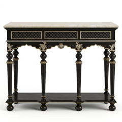 Aurelian Regency Marble-Top Sideboard | Luxury French Classical Dining Buffet - EKAR,EKAR FURNITURE CO.,LTD,Aurelian Regency Marble-Top Sideboard | Luxury French Classical Dining Buffet - EKAR,foshan furniture factory,custom Furniture factory,china furniture factory