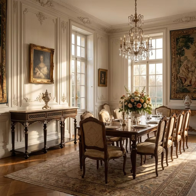 Aurelian Regency Marble-Top Sideboard | Luxury French Classical Dining Buffet - EKAR,EKAR FURNITURE CO.,LTD,Aurelian Regency Marble-Top Sideboard | Luxury French Classical Dining Buffet - EKAR,foshan furniture factory,custom Furniture factory,china furniture factory