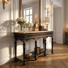 Aurelian Regency Marble-Top Sideboard | Luxury French Classical Dining Buffet - EKAR,EKAR FURNITURE CO.,LTD,Aurelian Regency Marble-Top Sideboard | Luxury French Classical Dining Buffet - EKAR,foshan furniture factory,custom Furniture factory,china furniture factory