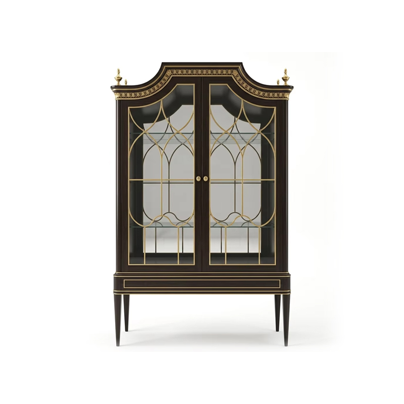 Royal Marquise French Classical Glass Wine Cabinet | Luxury Dining Display Vitrine - EKAR,EKAR FURNITURE CO.,LTD,Royal Marquise French Classical Glass Wine Cabinet | Luxury Dining Display Vitrine - EKAR,foshan furniture factory,custom Furniture factory,china furniture factory