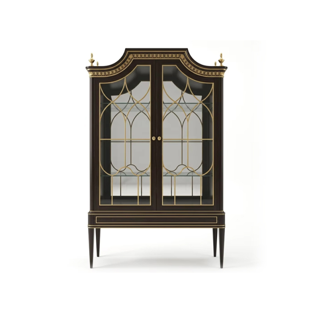 Royal Marquise French Classical Glass Wine Cabinet | Luxury Dining Display Vitrine - EKAR,EKAR FURNITURE CO.,LTD,Royal Marquise French Classical Glass Wine Cabinet | Luxury Dining Display Vitrine - EKAR,foshan furniture factory,custom Furniture factory,china furniture factory
