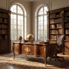 Sovereign Lion Wingback Executive Swivel Chair | Luxury Leather French Classical Office Chair - EKAR,EKAR FURNITURE CO.,LTD,Sovereign Lion Wingback Executive Swivel Chair | Luxury Leather French Classical Office Chair - EKAR,foshan furniture factory,custom Furniture factory,china furniture factory