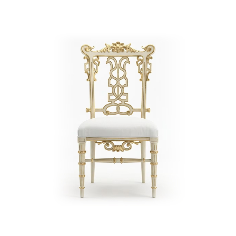 Aurelian Filigree Neoclassical Lounge Chair | Luxury White &amp; Gold French Seating - EKAR,EKAR FURNITURE CO.,LTD,Aurelian Filigree Neoclassical Lounge Chair | Luxury White &amp; Gold French Seating - EKAR,foshan furniture factory,custom Furniture factory,china furniture factory