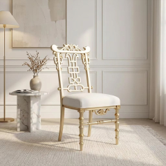 Aurelian Filigree Neoclassical Lounge Chair | Luxury White &amp; Gold French Seating - EKAR,EKAR FURNITURE CO.,LTD,Aurelian Filigree Neoclassical Lounge Chair | Luxury White &amp; Gold French Seating - EKAR,foshan furniture factory,custom Furniture factory,china furniture factory