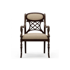 Meridian Regency Lattice-Back Armchair | Luxury French Classical Accent Seating - EKAR,EKAR FURNITURE CO.,LTD,Meridian Regency Lattice-Back Armchair | Luxury French Classical Accent Seating - EKAR,foshan furniture factory,custom Furniture factory,china furniture factory