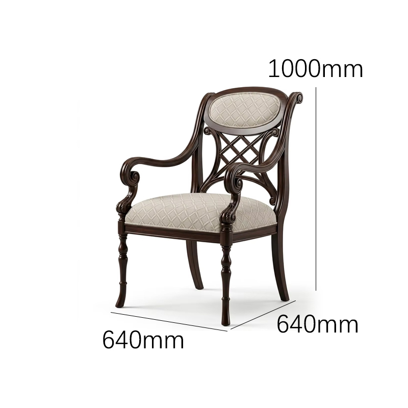 Meridian Regency Lattice-Back Armchair | Luxury French Classical Accent Seating - EKAR,EKAR FURNITURE CO.,LTD,Meridian Regency Lattice-Back Armchair | Luxury French Classical Accent Seating - EKAR,foshan furniture factory,custom Furniture factory,china furniture factory
