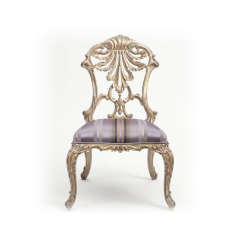 Seraphina Shell-Back Luxury Accent Chair | French Rococo Leisure Seating - EKAR,EKAR FURNITURE CO.,LTD,Seraphina Shell-Back Luxury Accent Chair | French Rococo Leisure Seating - EKAR,foshan furniture factory,custom Furniture factory,china furniture factory