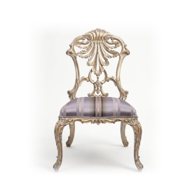 Seraphina Shell-Back Luxury Accent Chair | French Rococo Leisure Seating - EKAR,EKAR FURNITURE CO.,LTD,Seraphina Shell-Back Luxury Accent Chair | French Rococo Leisure Seating - EKAR,foshan furniture factory,custom Furniture factory,china furniture factory