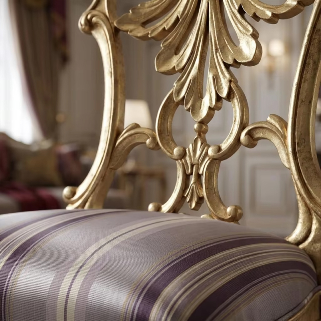 Seraphina Shell-Back Luxury Accent Chair | French Rococo Leisure Seating - EKAR,EKAR FURNITURE CO.,LTD,Seraphina Shell-Back Luxury Accent Chair | French Rococo Leisure Seating - EKAR,foshan furniture factory,custom Furniture factory,china furniture factory