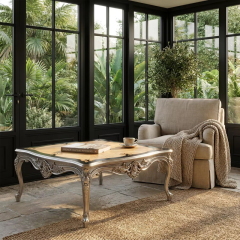 Versailles Sunburst Marquetry Coffee Table | Luxury French Classical Silver-Gilded Furniture - EKAR,MY SHOP,Versailles Sunburst Marquetry Coffee Table | Luxury French Classical Silver-Gilded Furniture - EKAR,foshan furniture factory,custom Furniture factory,china furniture factory