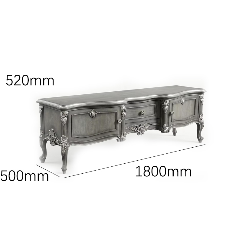 EKAR Furniture | Versailles Serenity Scalloped Media Sideboard – Luxury French Classical TV Stand,MY SHOP,EKAR Furniture | Versailles Serenity Scalloped Media Sideboard – Luxury French Classical TV Stand,foshan furniture factory,custom Furniture factory,china furniture factory