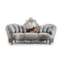 Versailles Majestic Gold-Leaf Tufted Bed | Luxury French Classical Master Furniture - EKAR FURNITURE,EKAR FURNITURE CO.,LTD,Versailles Majestic Gold-Leaf Tufted Bed | Luxury French Classical Master Furniture - EKAR FURNITURE,foshan furniture factory,custom Furniture factory,china furniture factory