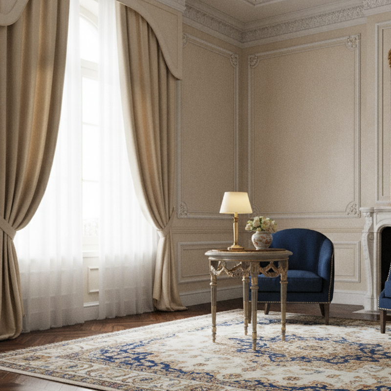 Aurelian Festoon Round Side Table | Luxury French Classical Neoclassical End Table - EKAR,MY SHOP,Aurelian Festoon Round Side Table | Luxury French Classical Neoclassical End Table - EKAR,foshan furniture factory,custom Furniture factory,china furniture factory