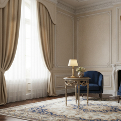 Aurelian Festoon Round Side Table | Luxury French Classical Neoclassical End Table - EKAR,MY SHOP,Aurelian Festoon Round Side Table | Luxury French Classical Neoclassical End Table - EKAR,foshan furniture factory,custom Furniture factory,china furniture factory