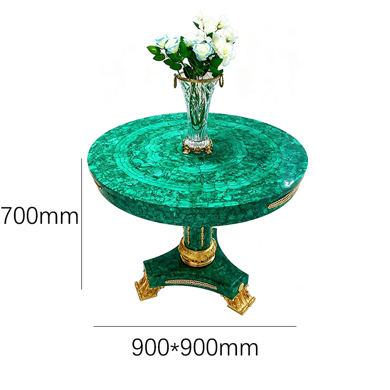 Emerald Regent Malachite Display Pedestal | Luxury French Classical Gilded Flower Stand - EKAR,EKAR FURNITURE CO.,LTD,Emerald Regent Malachite Display Pedestal | Luxury French Classical Gilded Flower Stand - EKAR,foshan furniture factory,custom Furniture factory,china furniture factory