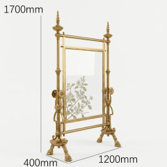 Aurelian Gilded Silk Screen Room Divider | Luxury French Classical Hand-Painted Partition - EKAR,EKAR FURNITURE CO.,LTD,Aurelian Gilded Silk Screen Room Divider | Luxury French Classical Hand-Painted Partition - EKAR,foshan furniture factory,custom Furniture factory,china furniture factory