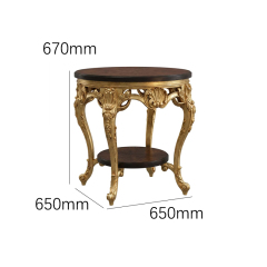 EKAR Classic French Rococo Round End Table | Ornate Gold Accent Side Table,EKAR FURNITURE CO.,LTD,EKAR Classic French Rococo Round End Table | Ornate Gold Accent Side Table,foshan furniture factory,custom Furniture factory,china furniture factory
