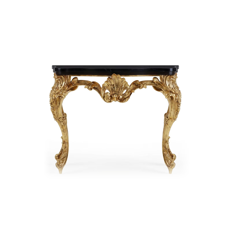 EKAR Classic French Rococo Gilt Console Table with Marble Top,EKAR FURNITURE CO.,LTD,EKAR Classic French Rococo Gilt Console Table with Marble Top,foshan furniture factory,custom Furniture factory,china furniture factory