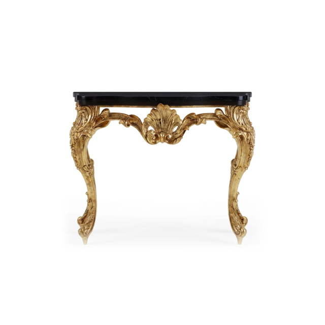 EKAR Classic French Rococo Gilt Console Table with Marble Top,EKAR FURNITURE CO.,LTD,EKAR Classic French Rococo Gilt Console Table with Marble Top,foshan furniture factory,custom Furniture factory,china furniture factory