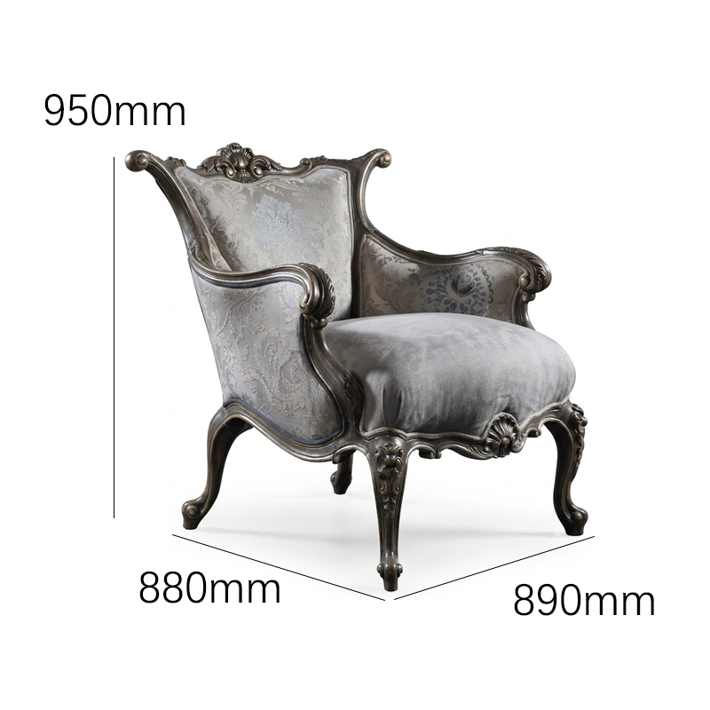 Bordeaux Imperial Damask Accent Chair - Luxury French Classical Occasional Chair | EKAR FURNITURE,EKAR FURNITURE CO.,LTD,Bordeaux Imperial Damask Accent Chair - Luxury French Classical Occasional Chair | EKAR FURNITURE,foshan furniture factory,custom Furniture factory,china furniture factory