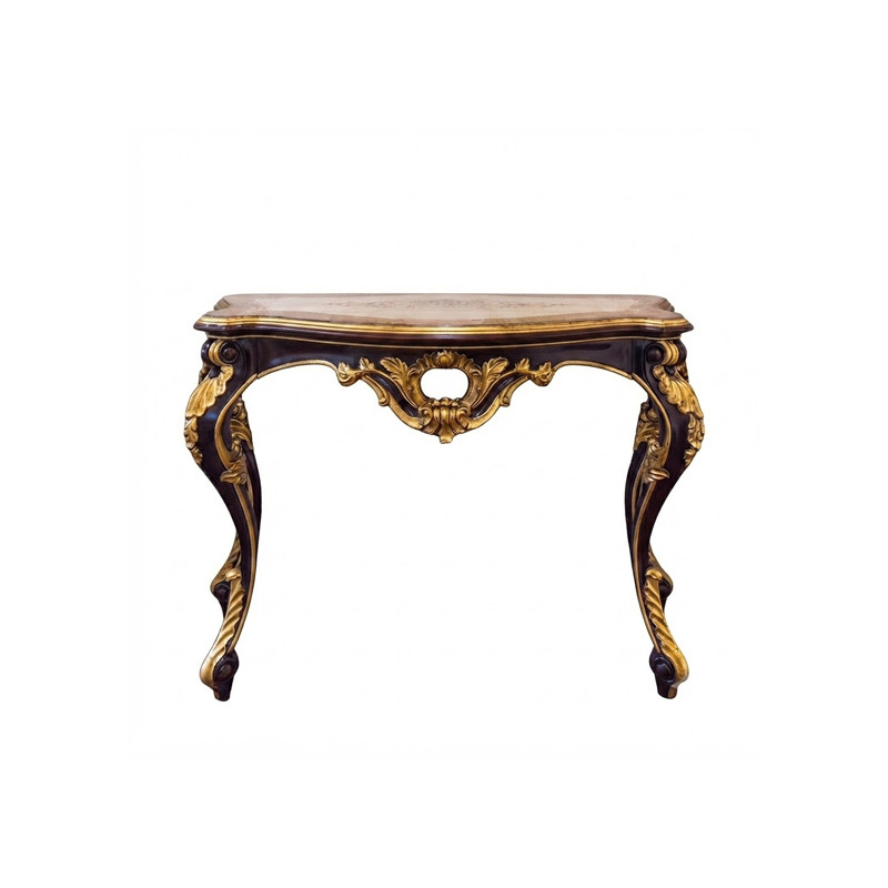 EKAR Classic French Rococo Console Table with Gilt Accents,EKAR FURNITURE CO.,LTD,EKAR Classic French Rococo Console Table with Gilt Accents,foshan furniture factory,custom Furniture factory,china furniture factory