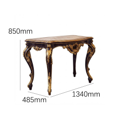 EKAR Classic French Rococo Console Table with Gilt Accents,EKAR FURNITURE CO.,LTD,EKAR Classic French Rococo Console Table with Gilt Accents,foshan furniture factory,custom Furniture factory,china furniture factory
