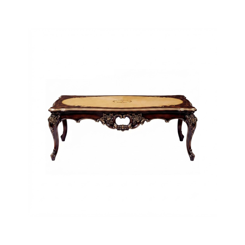 EKAR Classic French Rococo Carved Wood Coffee Table with Marquetry Top,EKAR FURNITURE CO.,LTD,EKAR Classic French Rococo Carved Wood Coffee Table with Marquetry Top,foshan furniture factory,custom Furniture factory,china furniture factory