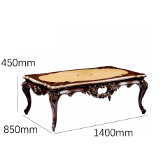 EKAR Classic French Rococo Carved Wood Coffee Table with Marquetry Top,EKAR FURNITURE CO.,LTD,EKAR Classic French Rococo Carved Wood Coffee Table with Marquetry Top,foshan furniture factory,custom Furniture factory,china furniture factory