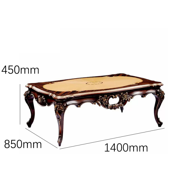 EKAR Classic French Rococo Carved Wood Coffee Table with Marquetry Top,EKAR FURNITURE CO.,LTD,EKAR Classic French Rococo Carved Wood Coffee Table with Marquetry Top,foshan furniture factory,custom Furniture factory,china furniture factory