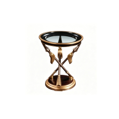 EKAR Neoclassical Crossed Arrow Round Side Table with Glass Top,EKAR FURNITURE CO.,LTD,EKAR Neoclassical Crossed Arrow Round Side Table with Glass Top,foshan furniture factory,custom Furniture factory,china furniture factory