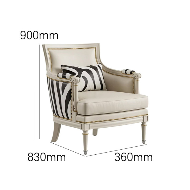 Zebra Muse Neoclassical Wingback Armchair | Luxury French Classical Accent Seating - EKAR,EKAR FURNITURE CO.,LTD,Zebra Muse Neoclassical Wingback Armchair | Luxury French Classical Accent Seating - EKAR,foshan furniture factory,custom Furniture factory,china furniture factory