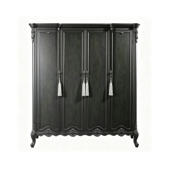 EKAR Classic French Hand-Carved Armoire with Ornate Tassel Details,MY SHOP,EKAR Classic French Hand-Carved Armoire with Ornate Tassel Details,foshan furniture factory,custom Furniture factory,china furniture factory