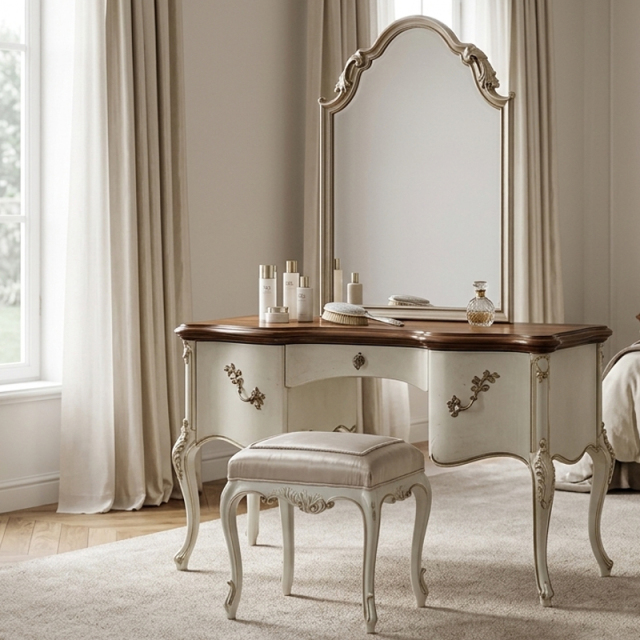 EKAR Classic French Gilded Vanity Dressing Stool with Champagne Satin Cushion,EKAR FURNITURE CO.,LTD,EKAR Classic French Gilded Vanity Dressing Stool with Champagne Satin Cushion,foshan furniture factory,custom Furniture factory,china furniture factory
