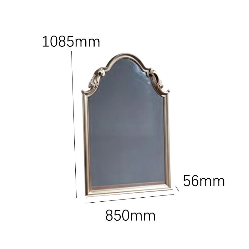 EKAR Classic French Cream Vanity Dressing Table with Arched Mirror,MY SHOP,EKAR Classic French Cream Vanity Dressing Table with Arched Mirror,foshan furniture factory,custom Furniture factory,china furniture factory