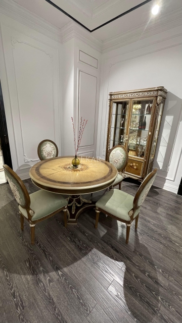 Florentine Floral Heritage Vitrine | Luxury American Classical China Cabinet by EKAR FURNITURE,EKAR FURNITURE CO.,LTD,Florentine Floral Heritage Vitrine | Luxury American Classical China Cabinet by EKAR FURNITURE,foshan furniture factory,custom Furniture factory,china furniture factory