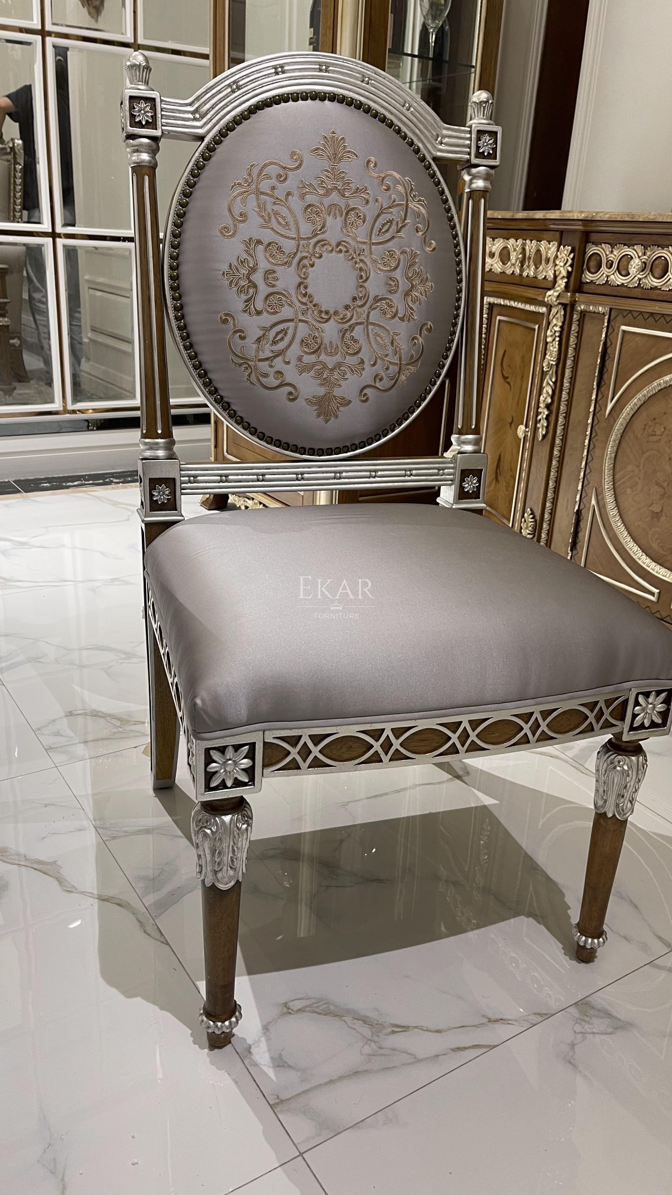 EKAR Furniture | Imperial Crest Regency Dining Chair – Luxury American Classical Seating,EKAR FURNITURE CO.,LTD,EKAR Furniture | Imperial Crest Regency Dining Chair – Luxury American Classical Seating,foshan furniture factory,custom Furniture factory,china furniture factory