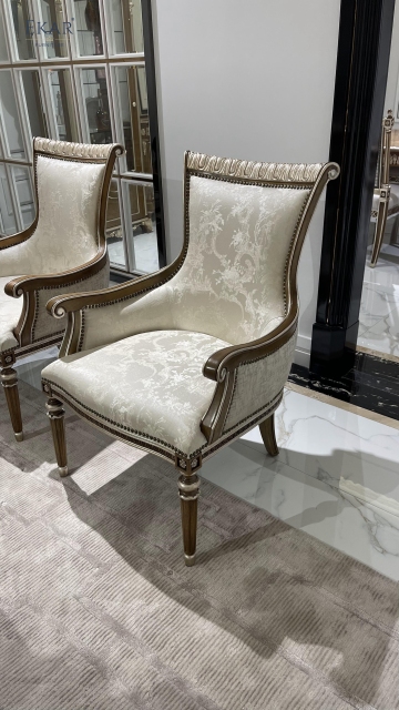 EKAR Regency Slate Accent Chair | Luxury American Style Armchair | High-End Living Room Furniture,MY SHOP,EKAR Regency Slate Accent Chair | Luxury American Style Armchair | High-End Living Room Furniture,foshan furniture factory,custom Furniture factory,china furniture factory