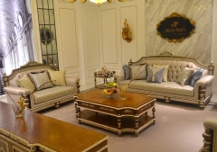 EKAR Royal Sovereign Carved End Table with Gilded Accents and Lower Shelf,MY SHOP,EKAR Royal Sovereign Carved End Table with Gilded Accents and Lower Shelf,foshan furniture factory,custom Furniture factory,china furniture factory