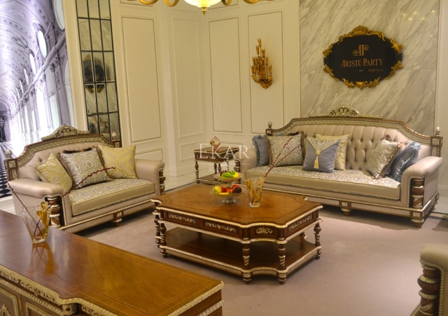 EKAR Royal Sovereign Carved End Table with Gilded Accents and Lower Shelf,MY SHOP,EKAR Royal Sovereign Carved End Table with Gilded Accents and Lower Shelf,foshan furniture factory,custom Furniture factory,china furniture factory